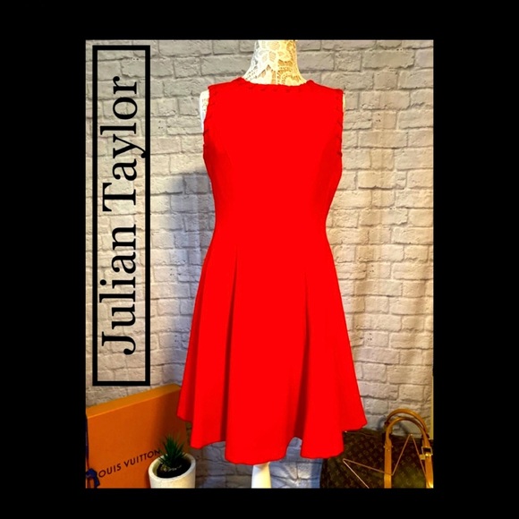 Julian Taylor Dresses & Skirts - JULIAN TAYLOR NEW YORK - RED DRESS